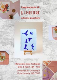 Imaginapuces #6 - Rencontre artisane : Lu Papeterie