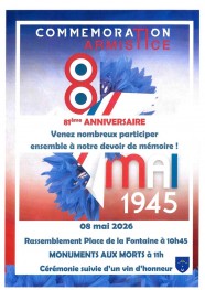 Comm�moration du 8 mai 1945
