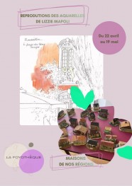 Carnet de voyages d'aquarelles et maisonnettes des r�gions