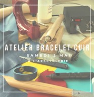 Atelier fabrication de bracelet en cuir