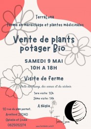 Vente de plants + visite de ferme