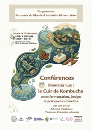 Conf�rence : Le cuir du Kombucha