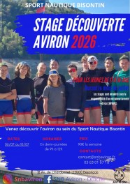 Aviron : Stage �t�