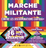 Marche militante et after contre les discriminations LGBTQIA+