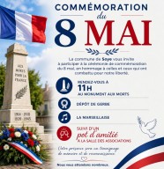 Comm�moration du 8 mai 1945