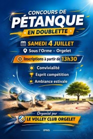 Concours de p�tanque