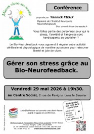 Conf�rence : G�rer son stress gr�ce au Bio-neurofeedback