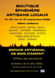 Boutique �ph�m�re artisans locaux