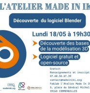 Atelier d�couverte logiciel mod�lisation Blender