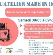 Atelier d�couverte impression 3d