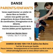 Stage danse parent-enfant