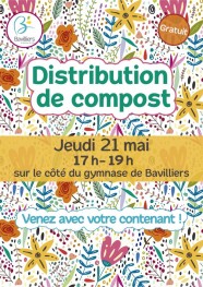 Distribution de compost