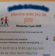 Marche avec jeu de piste
