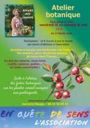 Atelier botanique