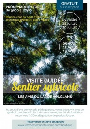 Visite guid�e du sentier sylvicole