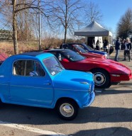 Rassemblement de voitures anciennes