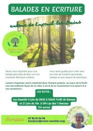 Balade en �criture