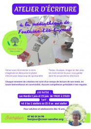 Atelier d'�criture cr�ative