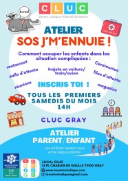 Atelier : SOS j'm'ennuie !