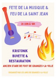 F�te de la musique et feux de la St Jean