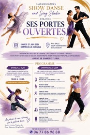 Portes ouvertes Show Danse and Sing Studio