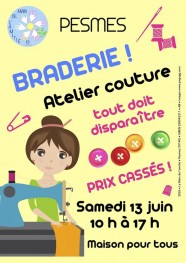 Braderie atelier couture