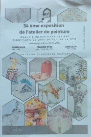 34�me EXPOSITION DE PEINTURE