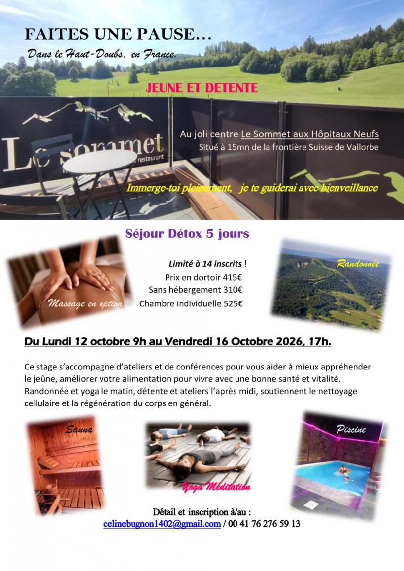 Séjour Détox