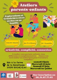 Ateliers Parents-Enfants : Explorations et cr�ativit�
