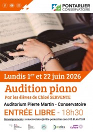 Audition - piano