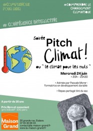 Conf�rence : Pitch climat, ou le climat pour les nuls