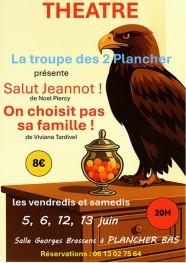 Th��tre avec La troupe des 2 Plancher