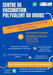 VENEZ FAIRE LE POINT SUR VOTRE VACCINATION