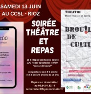 Soir�e th��tre et repas