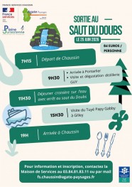 Sortie au Saut du Doubs