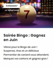 Soir�e Bingo