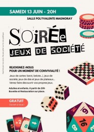 Soir�e jeux de soci�t�