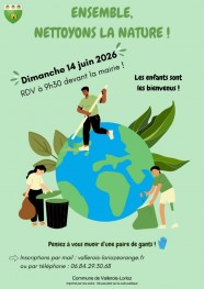 Nettoyage de la nature