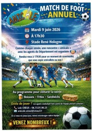 Match de foot annuel
