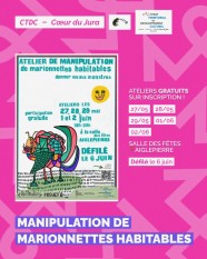 Ateliers : Manipulation de marionnettes habitables