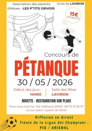 Concours de p�tanque