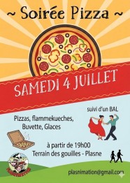 Soir�e pizza & bal