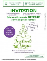 S�ance de d�couverte yoga