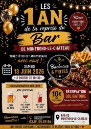 1er anniversaire du Bistrot des Monts