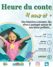 Heure du conte des 4 ans et +