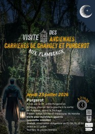 Visite aux flambeaux des anciennes carri�res
