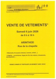 Vente de v�tements