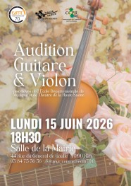 Audition guitare & violon