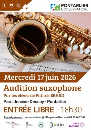 Audition - saxophone