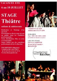 Stage de th��tre enfants/adolescents
